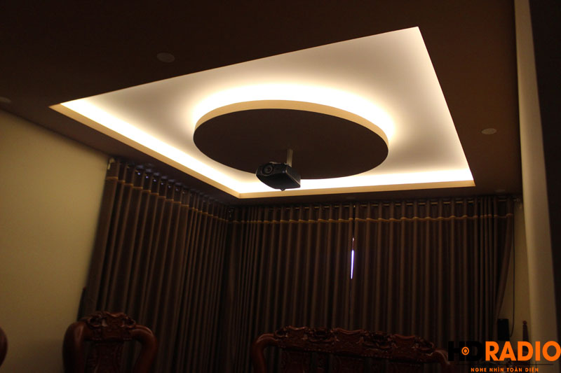 Lắp đặt phòng chiếu phim gia đình A Bích Thái Bình - Hình 9