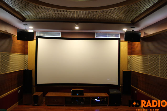 Lắp đặt phòng phim A Trường Biệt thự trung yên - Hình 1