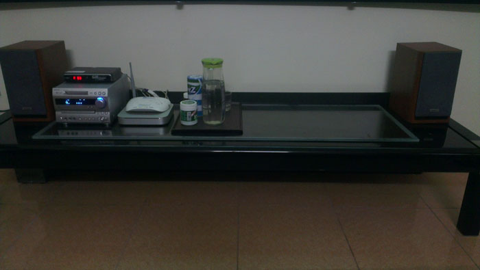 Lắp đặt Phòng chiếu phim 3D gia đình - BenQ MH680 kết hợp màn cong 120 inch