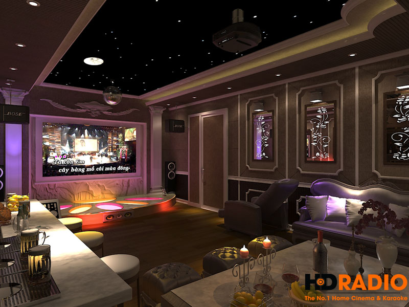 Thiết kế phòng chiếu phim gia đình - Hình 5