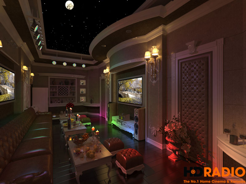 Mẫu phòng chiếu phim gia đình cao cấp - hình 14