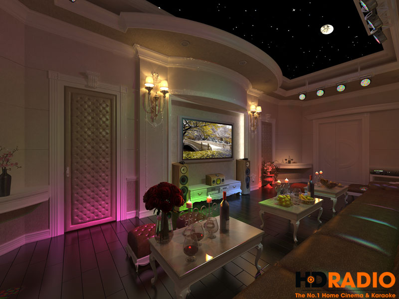 Mẫu phòng chiếu phim gia đình cao cấp - hình 18