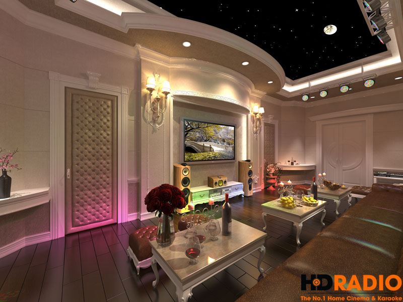 Mẫu phòng chiếu phim gia đình cao cấp - hình 21