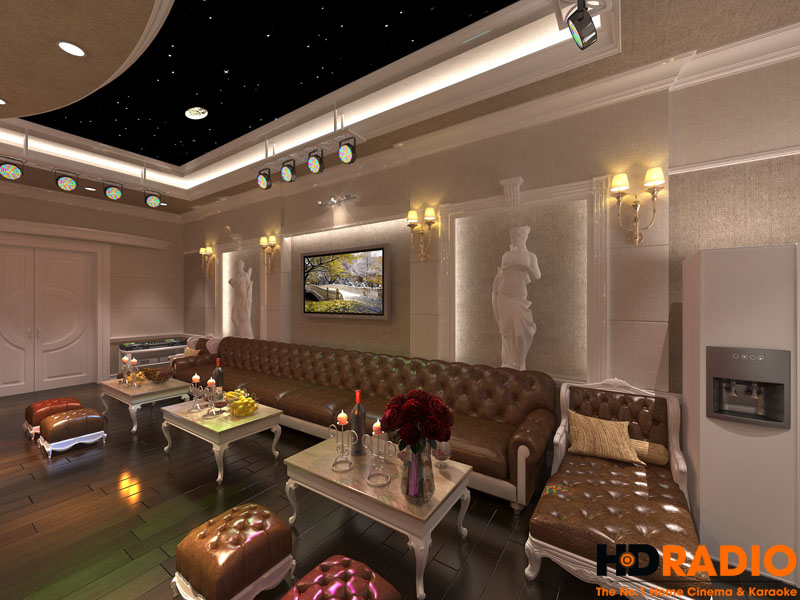 Mẫu phòng chiếu phim gia đình cao cấp - hình 22