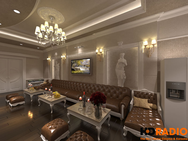 Mẫu phòng chiếu phim gia đình cao cấp - hình 25