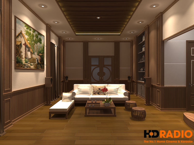 thiết kế phòng chiếu phim cao cấp tại Vinhomes - Hình 2