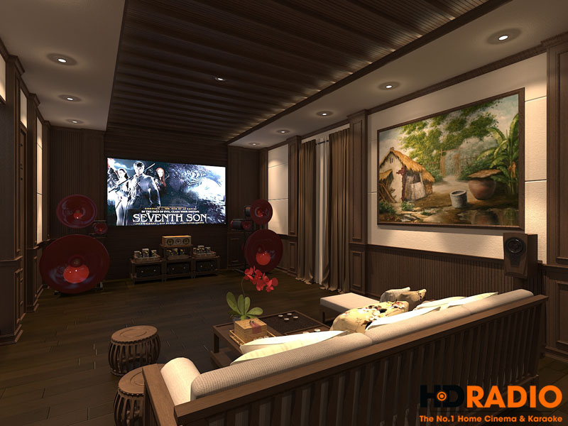 thiết kế phòng chiếu phim cao cấp tại Vinhomes - Hình 4