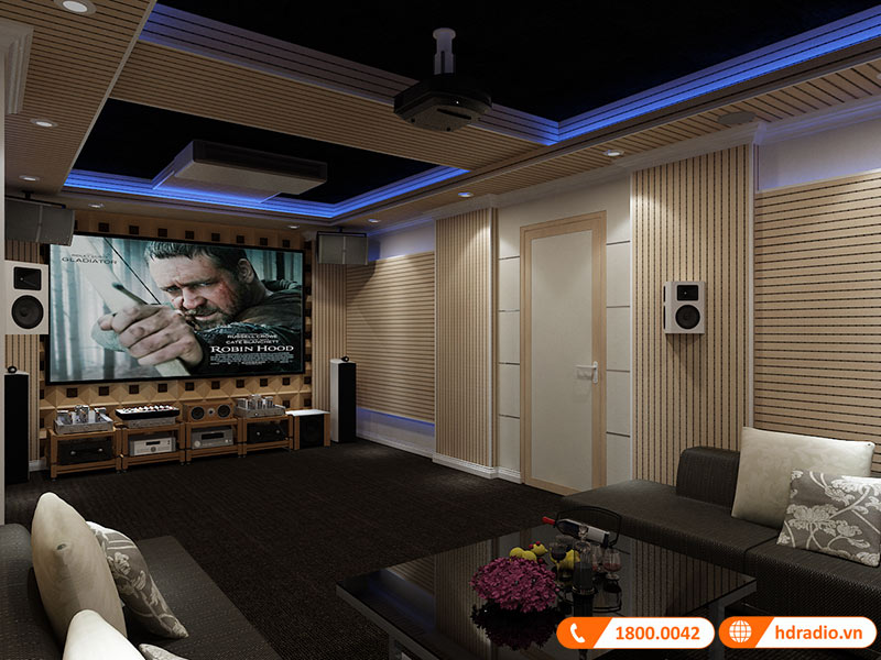 Thiết kế phòng chiếu phim gia đình anh Duy Vinhomes Reverside Thiết kế phòng chiếu phim gia đình anh Duy Vinhomes Reverside