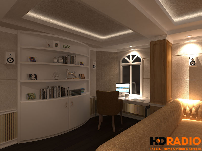 Thiết kế phòng chiếu phim gia đình chuyên nghiệp - hình 4