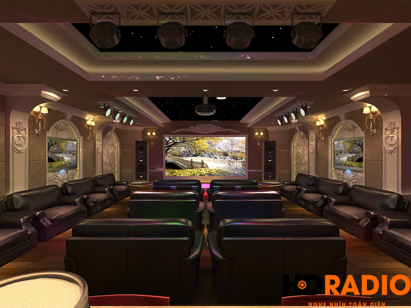 Thiết kế phòng chiếu phim gia đình chuyên nghiệp - hình 1