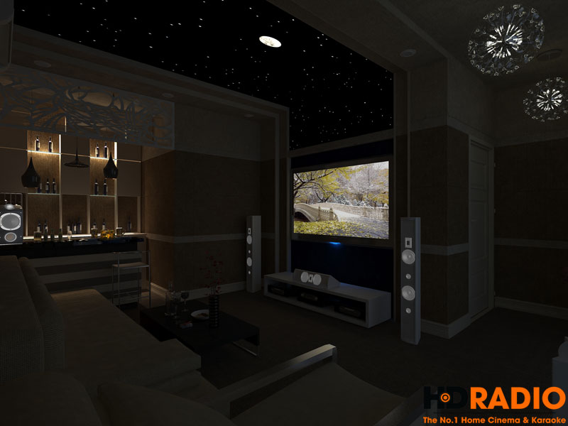 Thiết kế phòng chiếu phim gia đình cơ bản - Hình 3