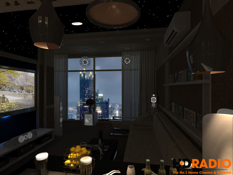 Thiết kế phòng chiếu phim gia đình cơ bản - Hình 6