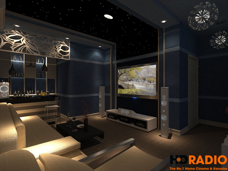 Thiết kế phòng chiếu phim gia đình cơ bản - Hình 7