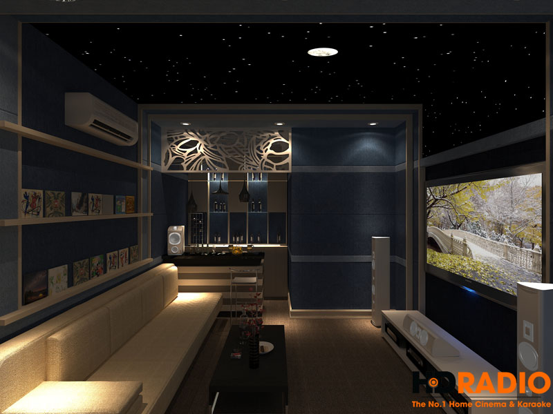 Thiết kế phòng chiếu phim gia đình cơ bản - Hình 8