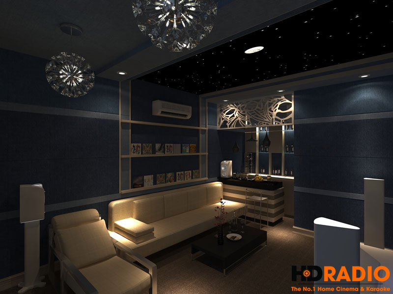 Thiết kế phòng chiếu phim gia đình cơ bản - Hình 9