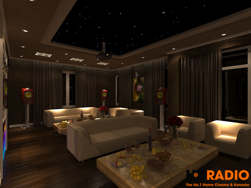 Mẫu phòng chiếu phim gia đình chuyên nghiệp - hình 3