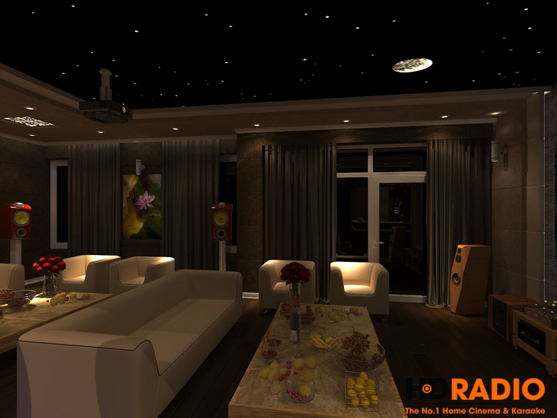 Mẫu phòng chiếu phim gia đình chuyên nghiệp - hình 4