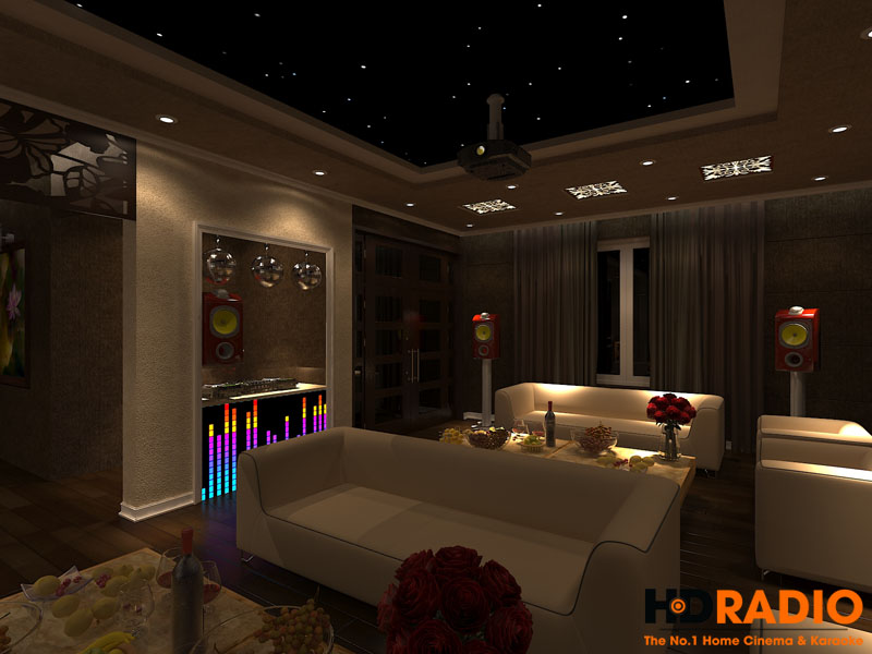 Mẫu phòng chiếu phim gia đình chuyên nghiệp - hình 5