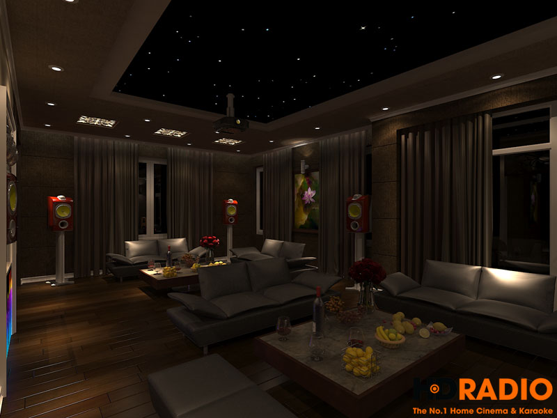 Mẫu phòng chiếu phim gia đình chuyên nghiệp - hình 8