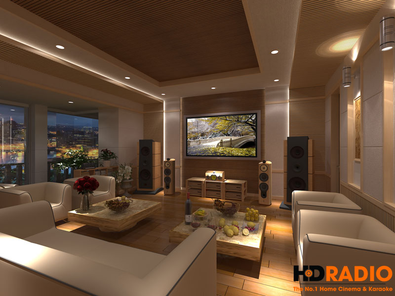 Mẫu thiết kế phòng chiếu phim gia đình cao cấp - hình 1