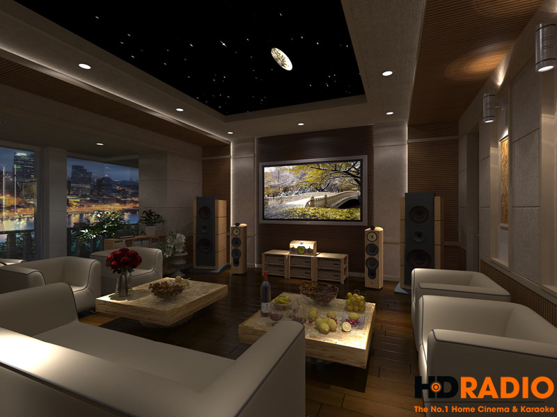 Mẫu thiết kế phòng chiếu phim gia đình cao cấp - hình 4