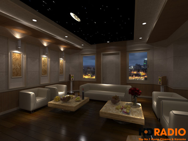 Mẫu thiết kế phòng chiếu phim gia đình cao cấp - hình 6
