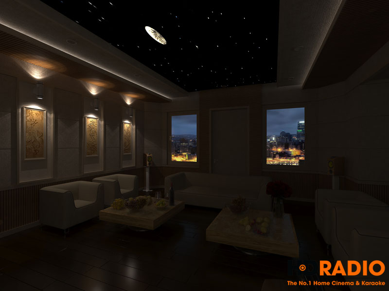 Mẫu thiết kế phòng chiếu phim gia đình cao cấp - hình 7