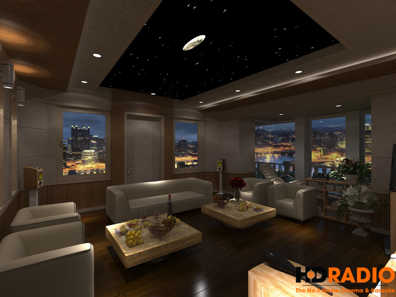 Mẫu thiết kế phòng chiếu phim gia đình cao cấp - hình 8