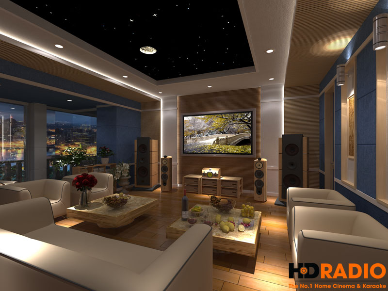 Mẫu thiết kế phòng chiếu phim gia đình cao cấp - hình 10