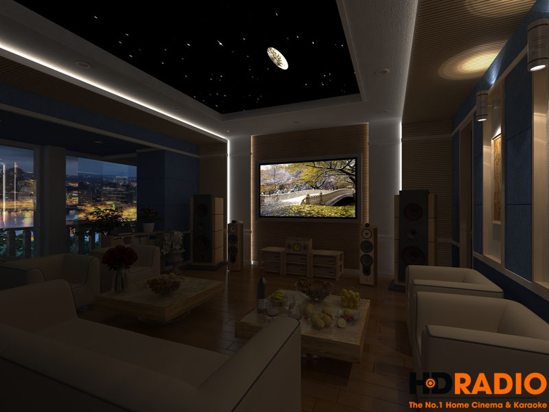 Mẫu thiết kế phòng chiếu phim gia đình cao cấp - hình 11