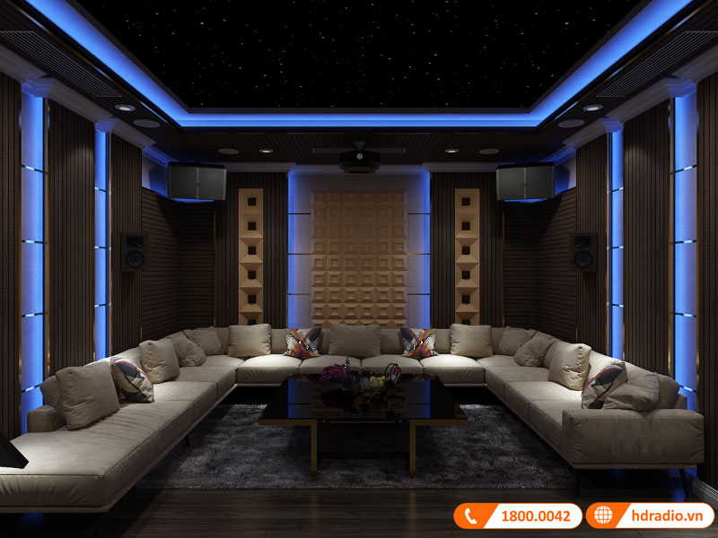 Thiết kết phòng chiếu phim gia đình anh Thắng Vinhomes Reverside Thiết kết phòng chiếu phim gia đình anh Thắng Vinhomes Reverside