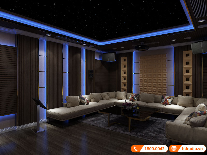 Thiết kết phòng chiếu phim gia đình anh Thắng Vinhomes Reverside Thiết kết phòng chiếu phim gia đình anh Thắng Vinhomes Reverside