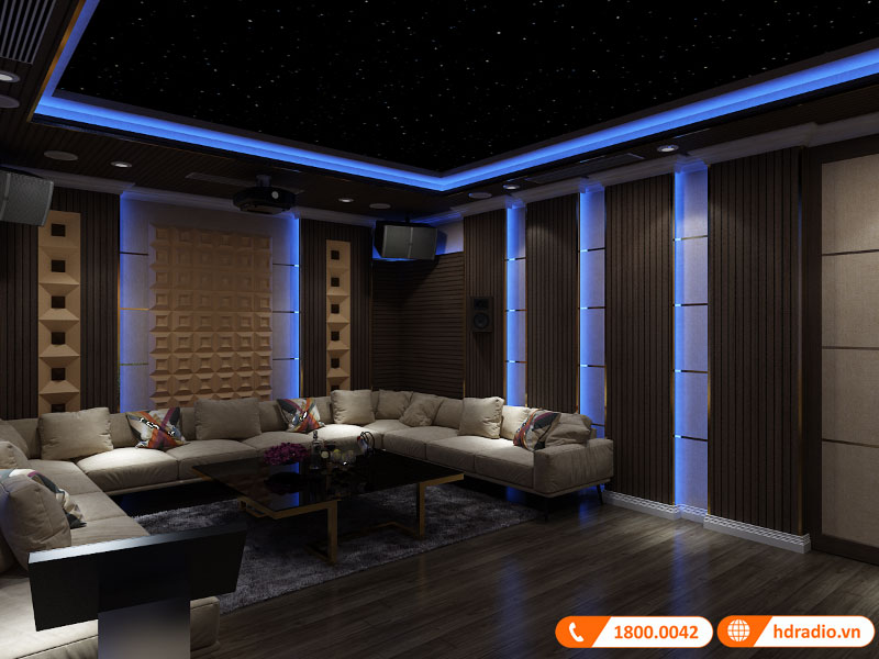 Thiết kết phòng chiếu phim gia đình anh Thắng Vinhomes Reverside Thiết kết phòng chiếu phim gia đình anh Thắng Vinhomes Reverside