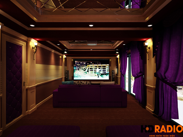 Thiết kế phòng chiếu phim gia đình chuyên nghiệp tại hải phòng