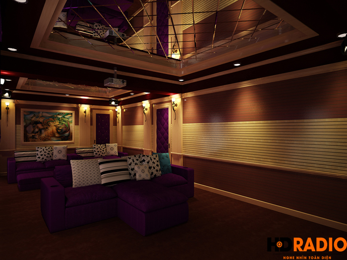 Thiết kế phòng chiếu phim gia đình chuyên nghiệp tại hải phòng