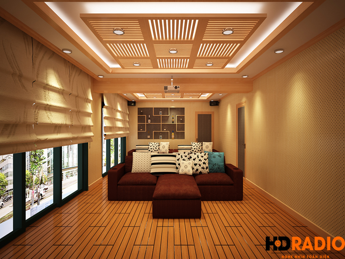 Thiết kế phòng chiếu phim gia đình Tại Mỹ Đình