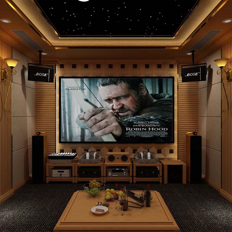 Thiết kế phòng chiếu phim công ty Anam Electric