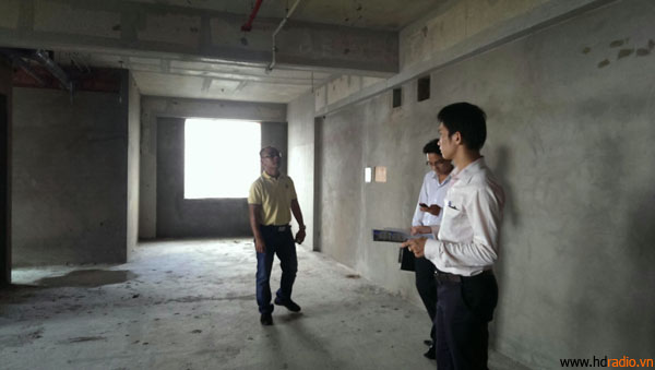 Khảo sát khu vực thiết kế phòng chiếu phim 3d kinh doanh