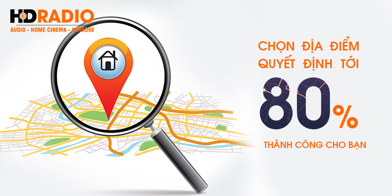 Địa điểm thích hợp để kinh doanh phòng chiếu phim mini