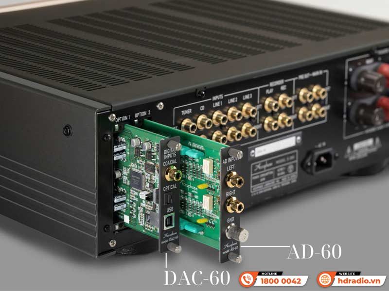 Phối ghép Bo phono rời Accuphase AD-60 Phối ghép Bo phono rời Accuphase AD-60