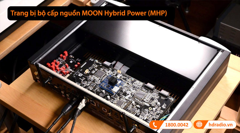 bên trong DAC Moon 390