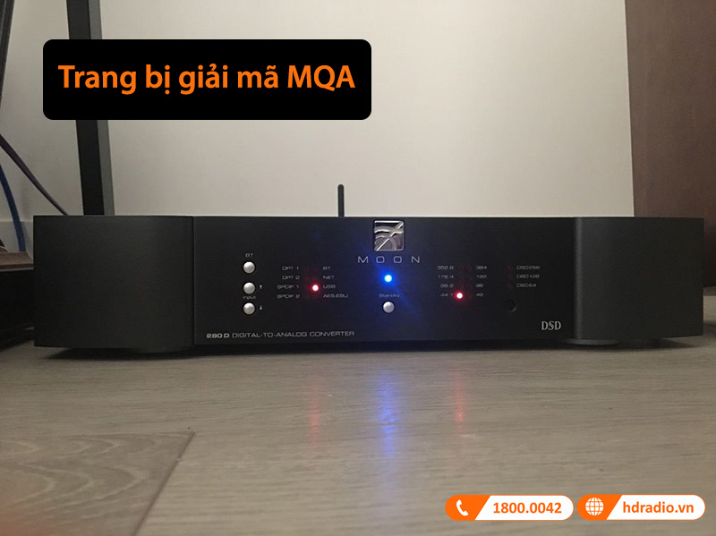 Trang bị giải mã MQA