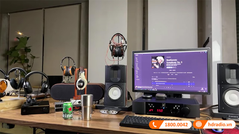 Kết hợp với các thiết bị khác tạo nên dàn âm thanh chất lượng cao