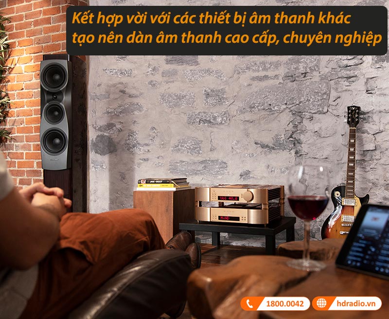 Hệ thống âm thanh chất lượng cao, chuyên nghiệp