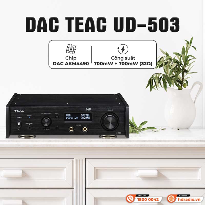 Tính năng DAC TEAC UD-503