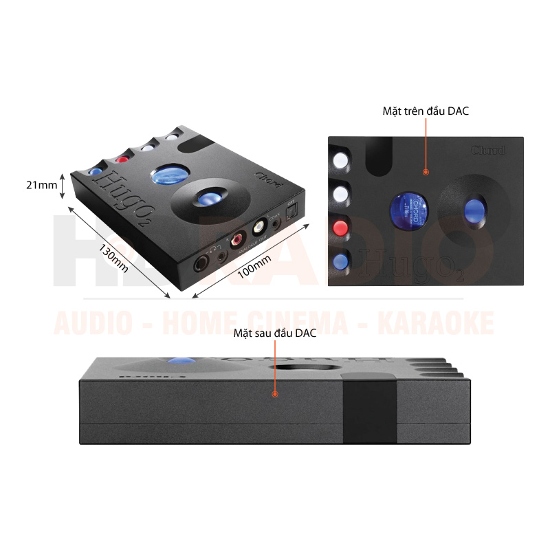 Chú thích DAC Chord Hugo 2