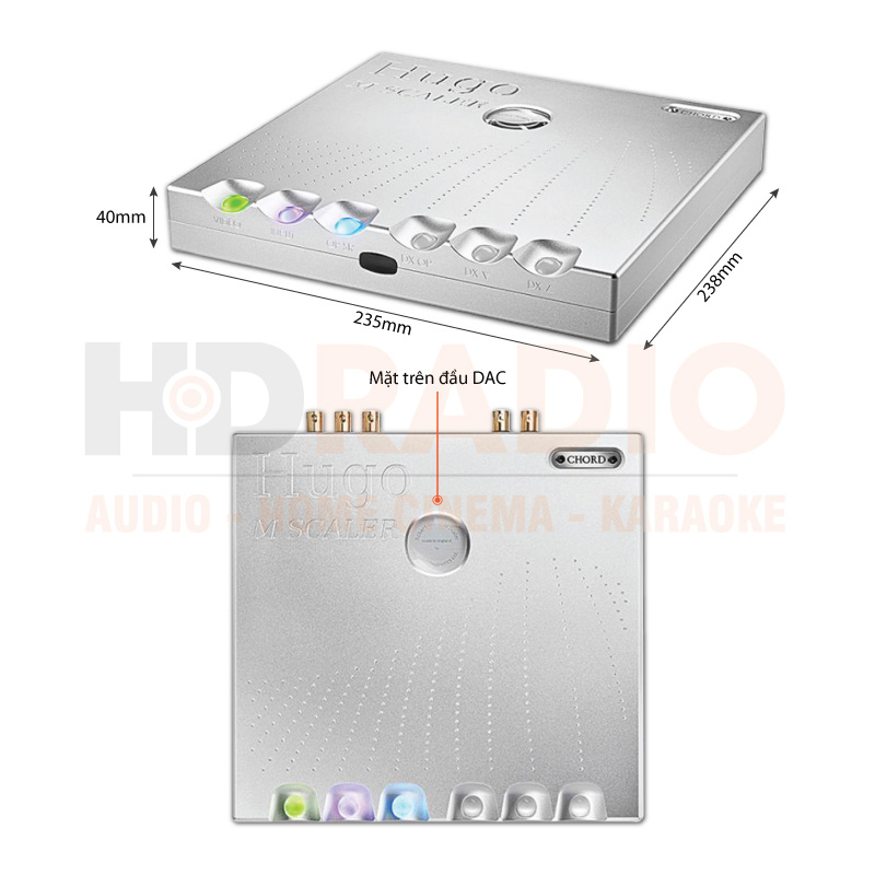 Chú thích DAC Chord Hugo M Scaler
