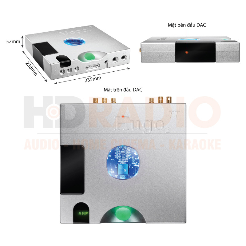 Chú thích DAC Chord Hugo TT 2