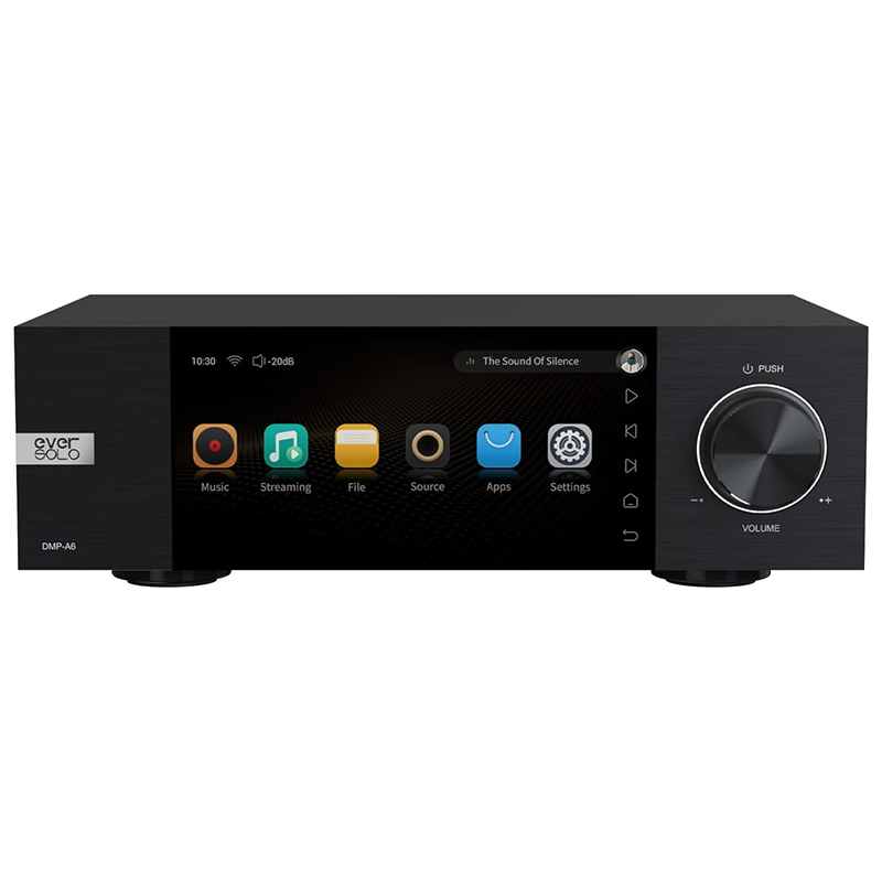 Music server Eversolo DMP-A6, Preamp, DACES9038Q2M, Network Streamer, Bluetooth, 4GB DDR kết hợp 32GB eMMC