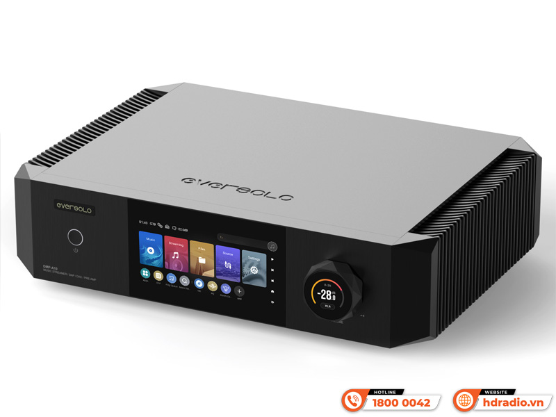 Music server + Network streamer + DAC + Pre Amp Eversolo DMP A10